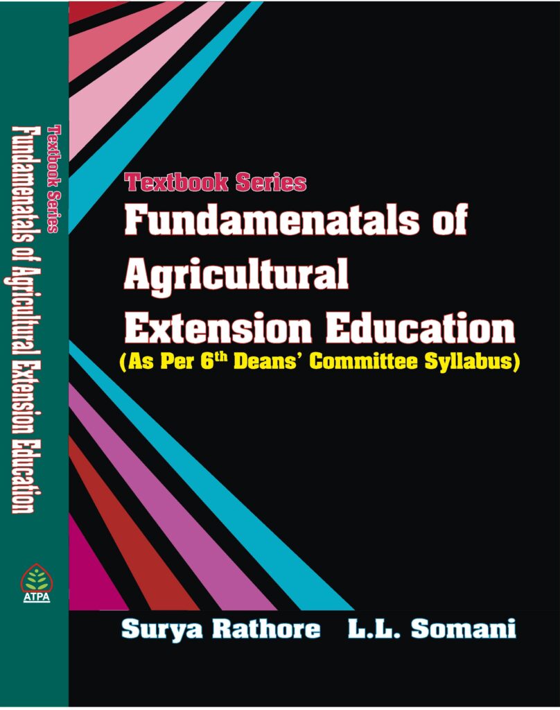 TEXTBOOK SERIES FUNDAMENTALS OF AGRICULTURAL EXTENSION EDUCATION ...