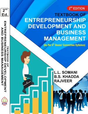 TEXTBOOK OF ENTREPRENEURSHIP DEVELOPMENT AND BUSINESS MANAGEMENT