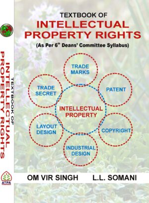 TEXTBOOK OF INTELLECTUAL  PROPERTY RIGHTS